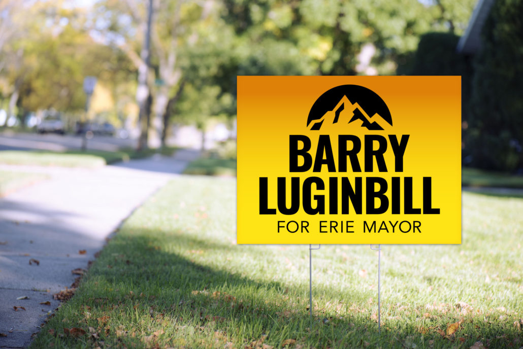 Barry Luginbill for Mayor | Request a Yard Sign